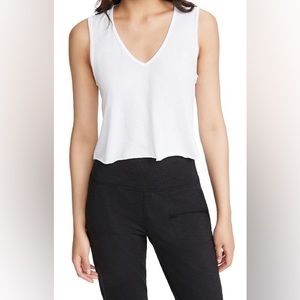 Beyond Yoga In the Fray Cropped Tank